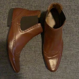 Faux leather ASOS men’s boots